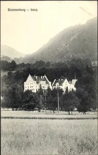 Ak Brannenburg am Inn Oberbayern, Schloss