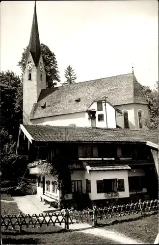 Ak Prien am Chiemsee Oberbayern, Kirche