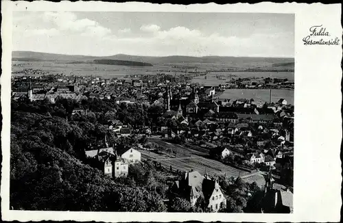 Ak Fulda in Osthessen, Gesamtansicht