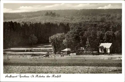 Ak Hünfeld in Hessen, Forsthaus St. Hubertus