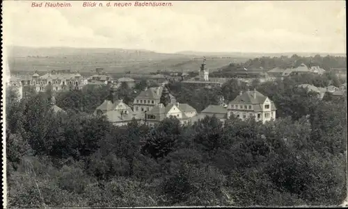 Ak Bad Nauheim in Hessen, Blick n. d. neuen Badehäuser