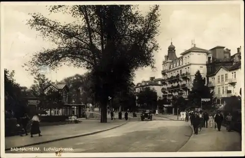 Ak Bad Nauheim in Hessen, Ludwigstraße