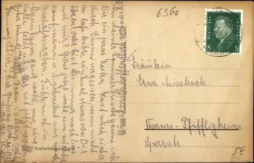 Ak Friedberg in Hessen, Kaiserl. Postamt