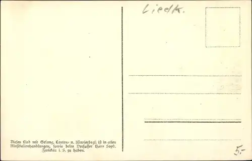 Lied Ak Soph, Hans, Da Eisnbah', Erzgebirgische Mundart