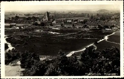 Ak Heerlerheide Limburg Niederlande, Heksenberg, Panorama, Vogelschau