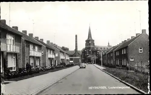 Ak Heythuysen Limburg Niederlande, Luytersteegestraat