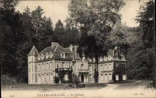 Ak Villers sur Glos Calvados, Le Chateau