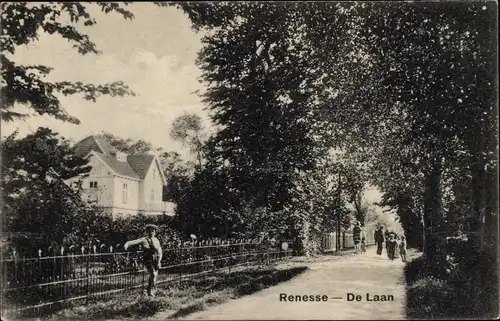 Ak Renesse Schouwen-Duiveland Zeeland, De Laan