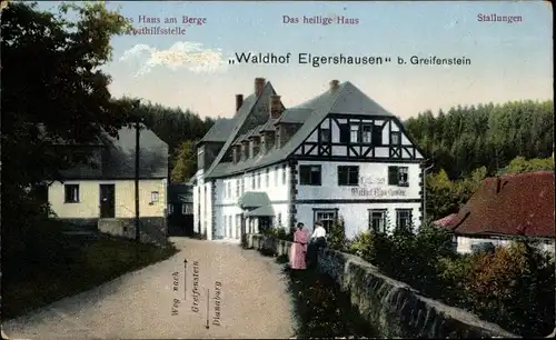 Ak Greifenstein im Westerwald, Heilanstalt Waldhof Elgershausen