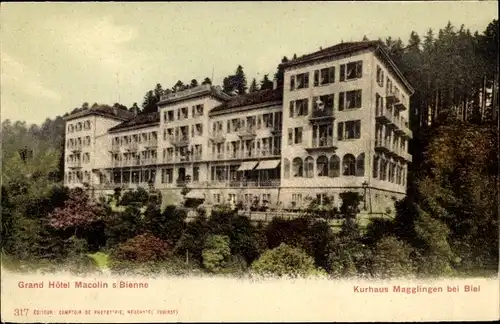 Ak Macolin sur Bienne Magglingen Kanton Bern, Grand Hotel, Kurhaus