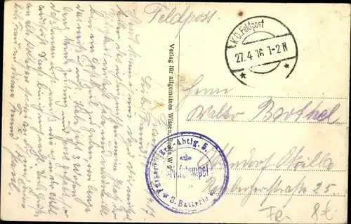 Ak Longuyon Meurthe et Moselle, Straßenpartie, Kriegszerstörungen