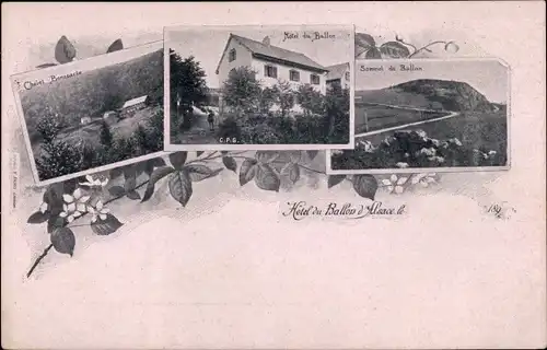 Ak Ballon d'Alsace Vosges, Hotel du Ballon d'Alsace
