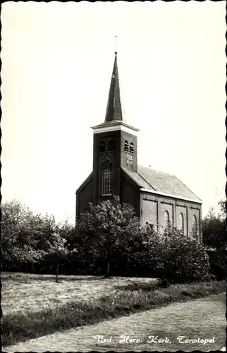 Ak Terwispel Friesland Niederlande, Ned. Herv. Kerk