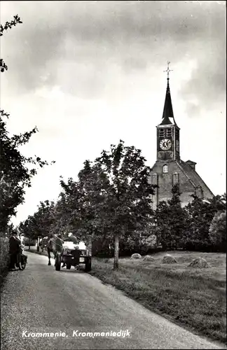 Ak Krommenie Zaanstad Nordholland Niederlande, Krommeniedijk