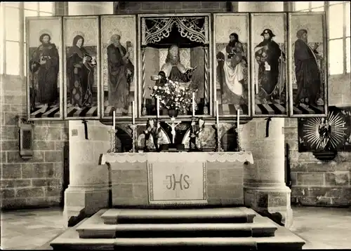 Ak Weißenburg am Sand Mittelfranken Bayern, Kirche, St. Andreaskirche