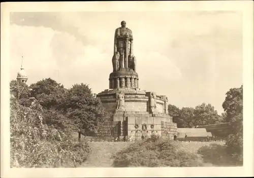 Ak Hamburg Mitte St. Pauli, Bismarckdenkmal