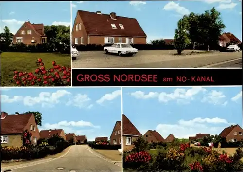 Ak Großnordsee Krummwisch in Schleswig Holstein, Ortsansichten, Siedlung