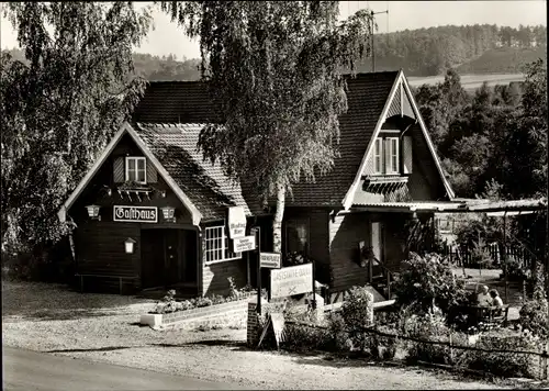 Ak Morles Nüsttal in der Rhön Hessen Gasthaus Dana