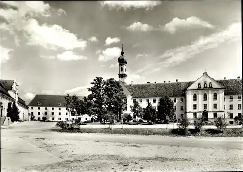 Ak Mödingen in Schwaben, Kloster Maria Medingen, St. Clara-Schule