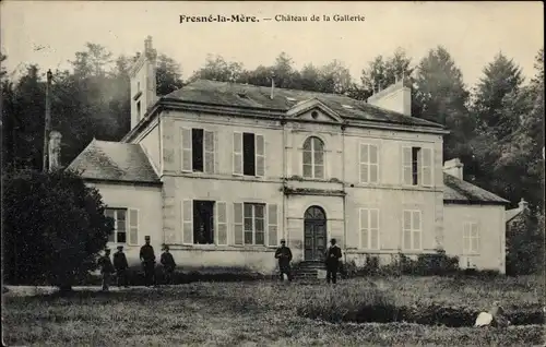 Ak Fresné la Mère Calvados, Chateau de la Gallerie