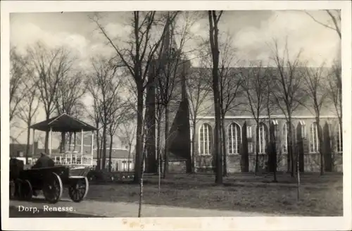 Ak Renesse Schouwen-Duiveland Zeeland, Dorp, Kerk