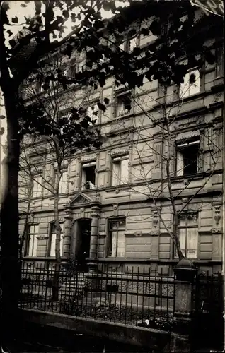 Foto Ak Mannheim in Baden, Blick auf ein Wohnhaus