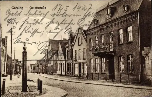 Ak Garding in Nordfriesland, Osterstraße