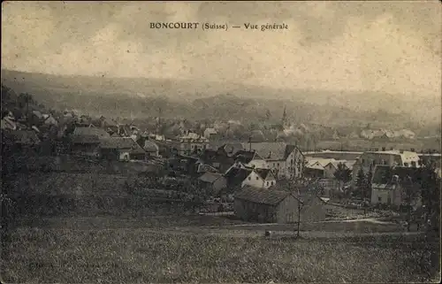 Ak Boncourt Kanton Jura, Vue générale, Panorama