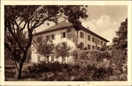 Ak Cornaux Chamby Kanton Neuenburg Schweiz, Les Hirondelles