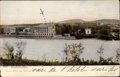 Ak Rheinfelden Kanton Aargau Schweiz, Grand Hotel des Salines