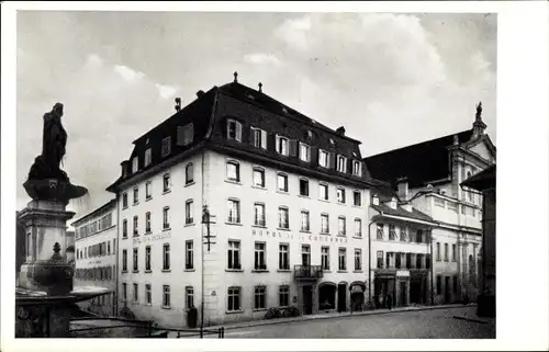 Ak Solothurn Stadt Schweiz, Hotel Krone