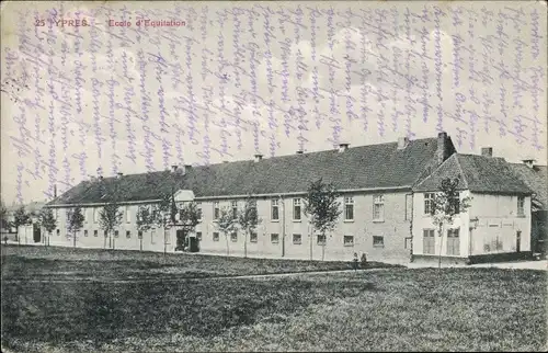 Ak Ypres Ypern Flandern, Ecole d'Equitation