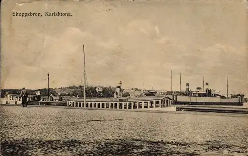 Ak Karlskrona Schweden, Skeppsbron