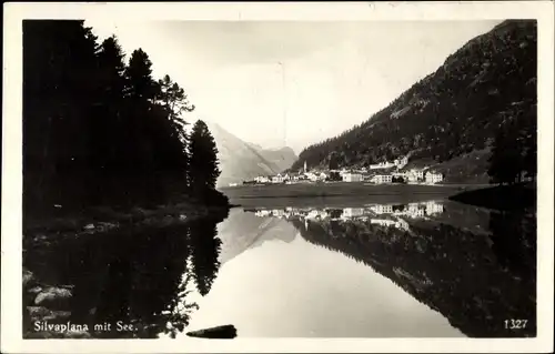 Ak Silvaplana Kt. Graubünden, See-Partie