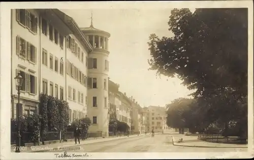 Ak Winterthur Kt Zürich Schweiz, Kasernenstraße