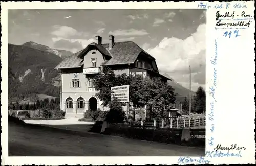 Ak Mauthen in Kärnten, Gasthof-Pension Lamprechthof