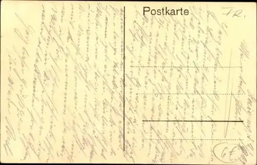 Ak Orgival Aisne, Ferme, Badeanstalt