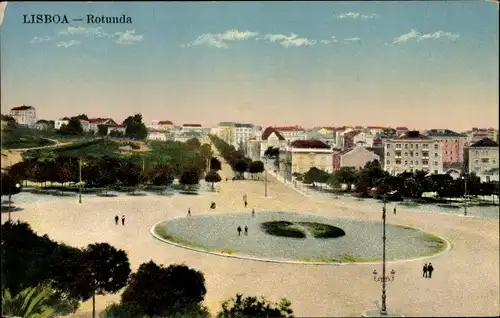 Ak Lisboa Lissabon Portugal, Rotunda