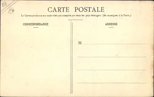 Ak Fierville les Parcs Calvados, Le Chateau des Parcs Fontaines