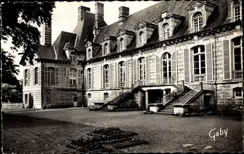 Ak Fervaques Calvados, Le Chateau, L'Escalier d'Honneur