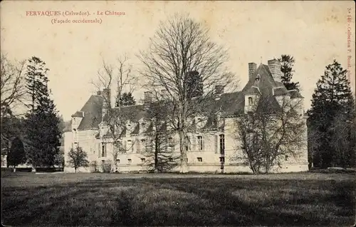 Ak Fervaques Calvados, Le Chateau