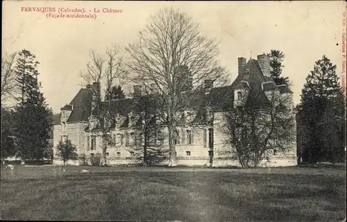 Ak Fervaques Calvados, Le Chateau