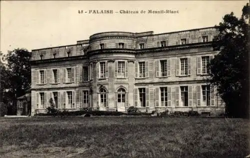 Ak Falaise Calvados, Chateau de Mesnil Riant, Schloss