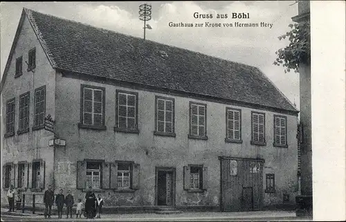 Ak Böhl Iggelheim in der Pfalz, Gasthaus zur Krone