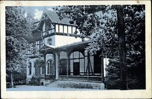 Ak Neindorf Oschersleben an der Bode, Waldhotel Hubertushöhe