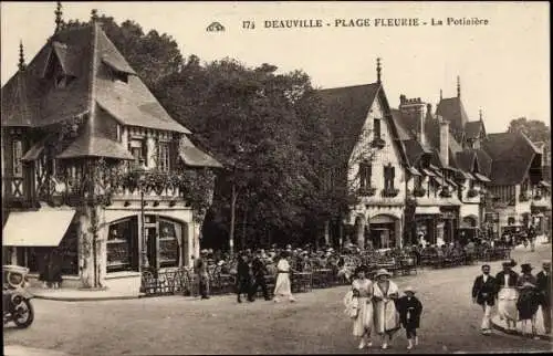 Ak Deauville Calvados, la Pontinière