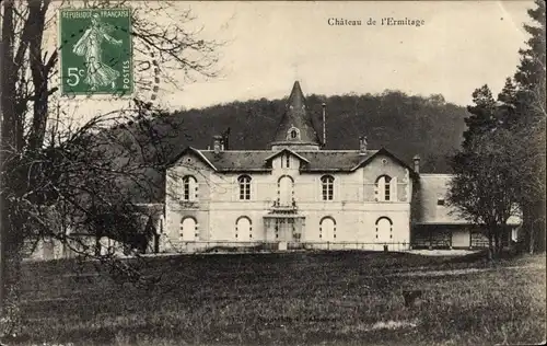 Ak Saint-Nicolas-des-Bois Orne, le Château de l'Ermitage