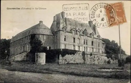 Ak Courseulles Calvados, le Château