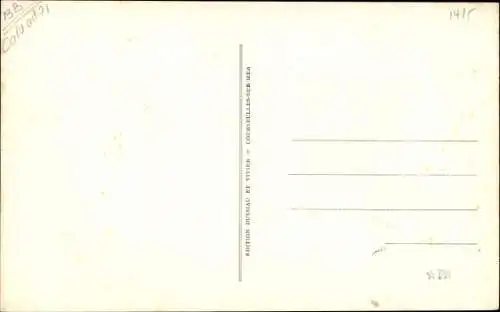 Ak Courseulles Calvados,départ des Yachts, Segelboote, Zuschauer