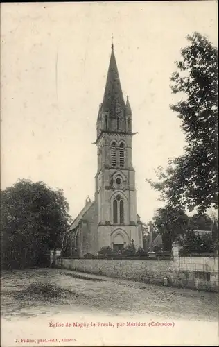 Ak Magny le Freule Calvados, L'Eglise